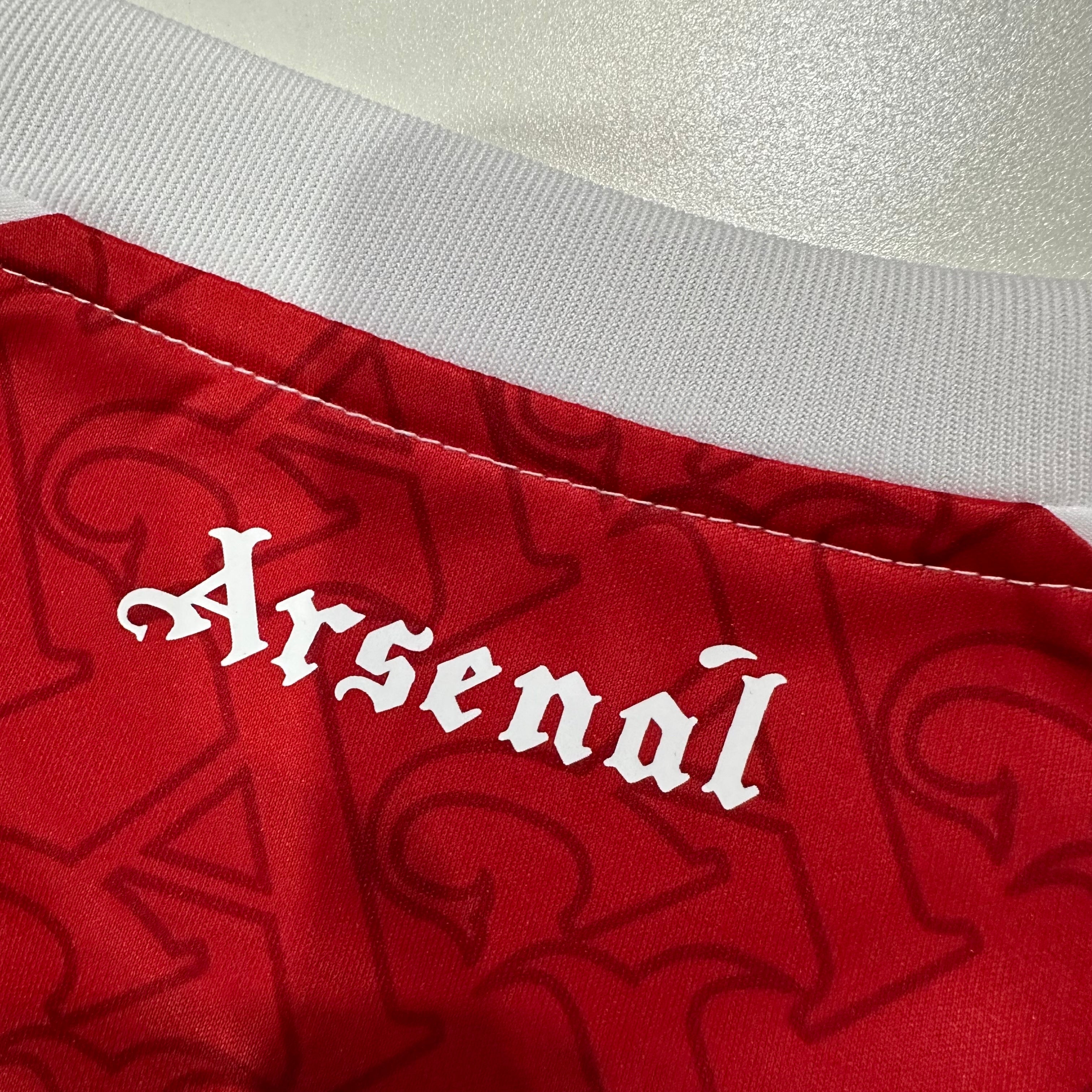 Arsenal Home Kit 2024/25 – Classic Red Edition